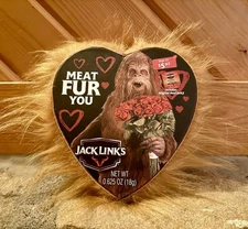 Jack Links 💝Valentine Meat Fur You Heart Collector’s Gift Box (Open Box Only)