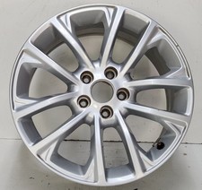 2020-2022 Jeep Cherokee Wheel Rim 17x7 Aluminum Painted 10 Spoke Opt Silver Oem
