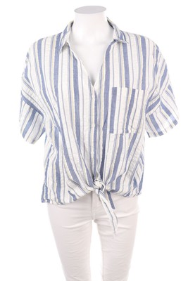 cache cache Kurzarm-Bluse XL Blau