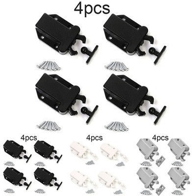 Push To Open Touch Latch ABS Freisetzung Fängt Hardware Kabinett Küche 4 Stück