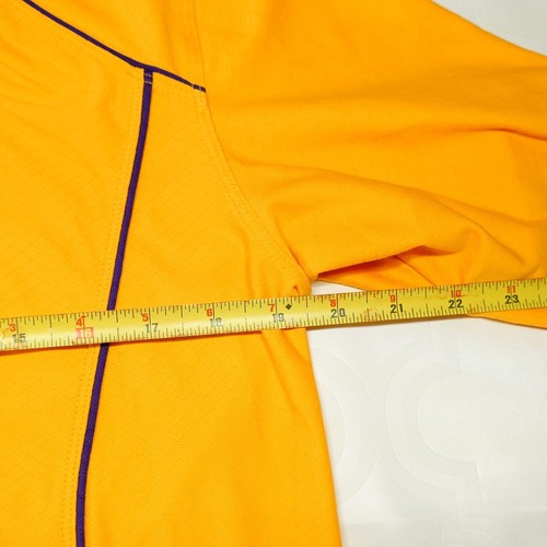 LSU Tigers yellow Nike Dri-Fit RARE!! Polo Shirt Mens Small - Diamond Texture - Picture 10 of 11
