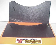2 NASCAR Dash Panel Sections 14" x 26-1/2 " & Camloc Fasteners
