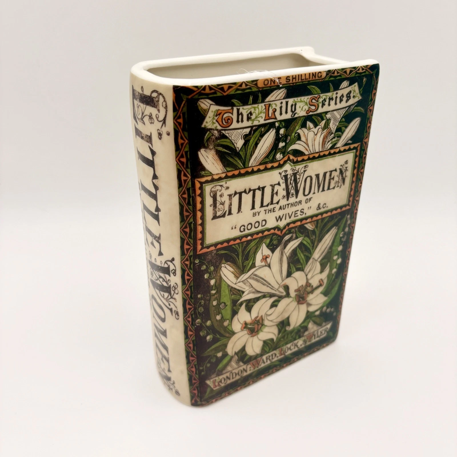 Little Women The Lily Series Ceramic Book Vase Vintage Style Floral Decor Biblio
Opens in a new wind
