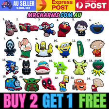 For Crocs-Jibbitz Shoe Charm Movie Tv Show Video Game