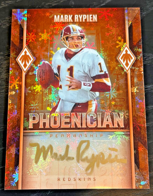 2025 PANINI PHOENIX MARK RYPIEN PHOENICIAN PENMANSHIP AUTO WINTER PARALLEL /149