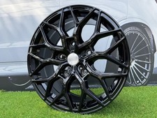 4X R18 Inch 5x160 Vossen Style Gloss Black Wheels: Fits For Ford Transit