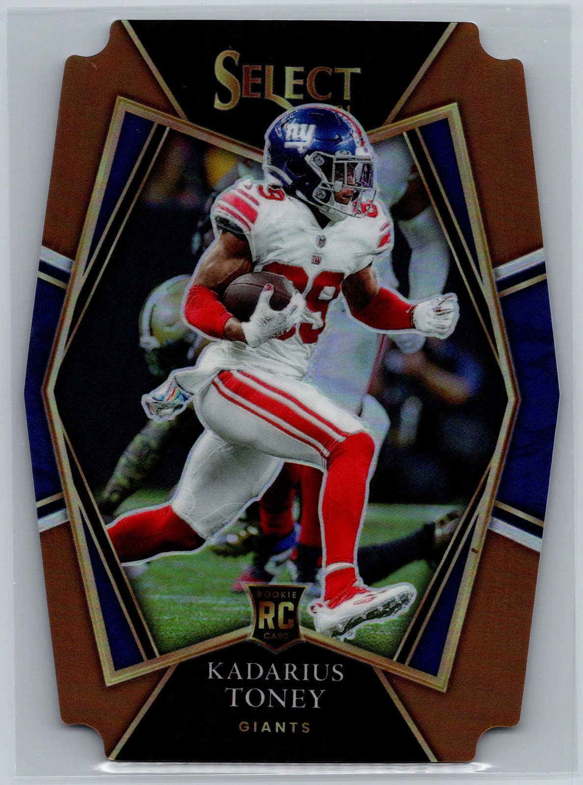 2021 Panini Select /199 #152 Kadarius Toney Copper Prizm Die Cut
