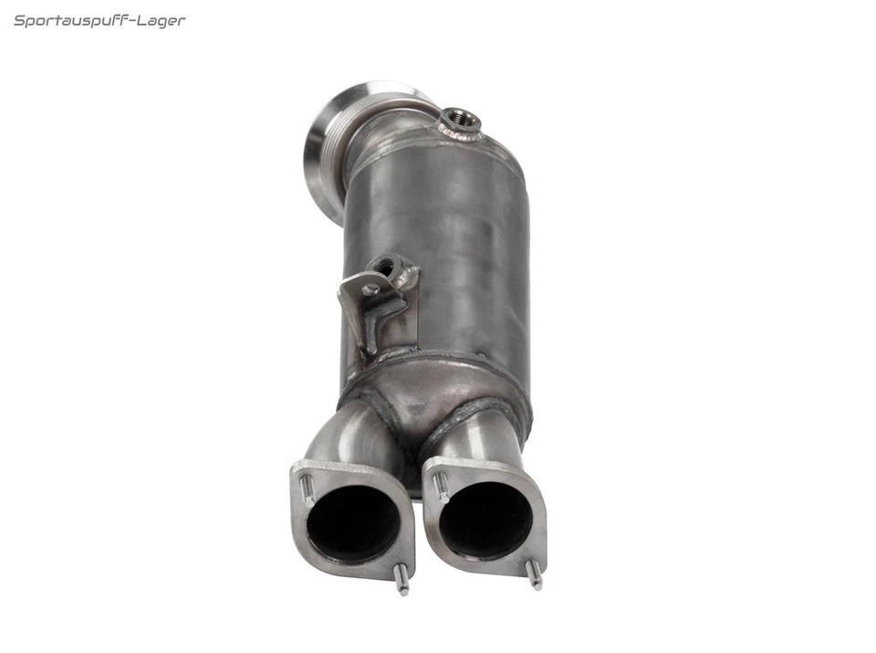 HJS Ø76mm Frontpipe mit Sport-Kat BMW 1er 135i Coupe E82 + Cabrio E88 (Euro 5) - Bild 2 von 4