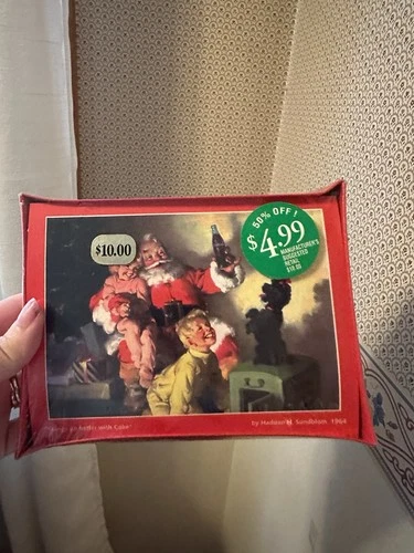 Christmas Greeting Cards Coca Cola Box Of 18ct Vintage NEW
