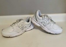 New Balance 411 Comfort Ride White Leather  Sneakers Women’s Size 9