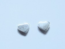 Very Small Hearts 925 Sterling Silver Stud Earrings