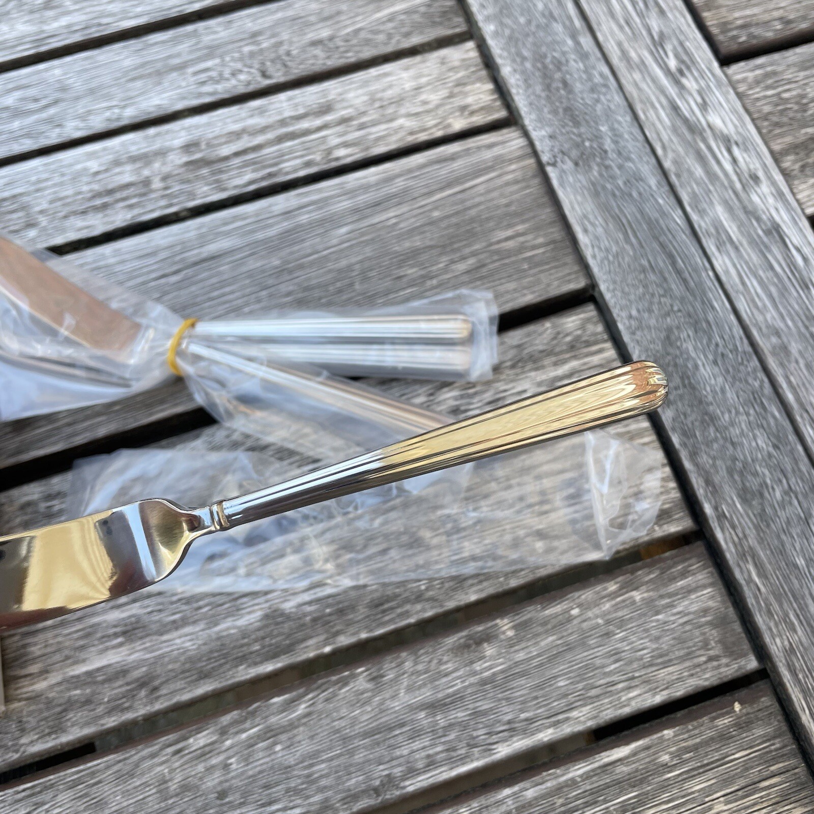 Pottery Barn Monique Lhuillier Rivoli Spreaders Set of 4 Silver 7” NIB