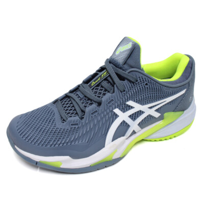 asics｜SHOES (COURT FF 3 (1041A370-400)) COURT FF 3 | Men | White/Greyish Purple | Tennis Shoes for