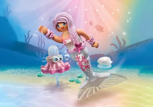 Playmobil Spécial Plus Princess Magic 71477 Sirène avec méduse Jeux Construction - Picture 10 of 24