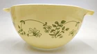 Pyrex Corning Shenandoah 441 Yellow Green Flowers Mixing Nesting Bowl 750ml