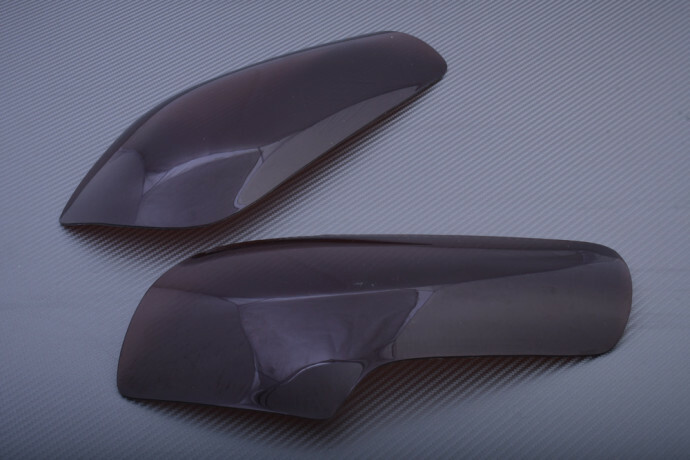 Cache protection phare marron pour Honda Goldwing 1800 Bagger - 2