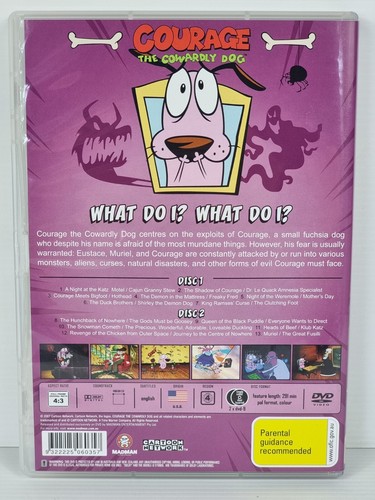 Courage The Cowardly Dog Season 1 DVD Region 4 - Picture 2 of 5