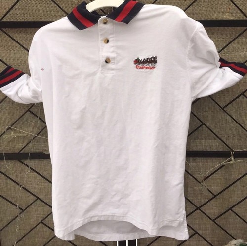 Men's Anheuser Busch Polo shirt Medium 