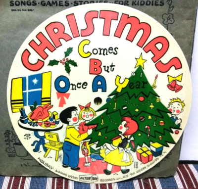 Picturtone Records 78 ''Ring Dong-ding Dong'' ''Christmas Comes But Once A Year''