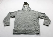 Old Navy Unisex Kids Pocket Pullover Hoodie EJ3 Heather Gray Size XL (14-16) NWT
