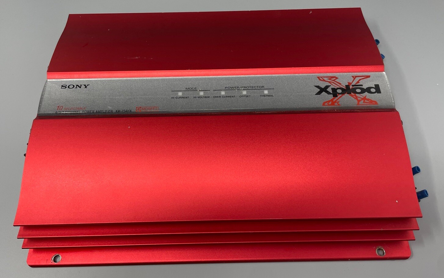 Sony Xplod Mobile XM754HX 4 Channel Car Stereo Power Amplifier 1Ohms