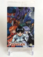 Shinji Asuka Rei Evangelion Wafer Card CLSP-02 Unopened Bandai Japanese b