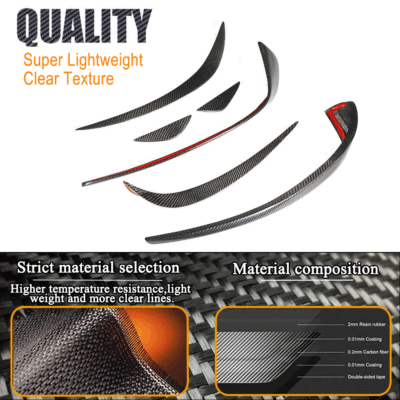 Carbon Flaps Splitter Lippe Für Mercedes CLA W117 CLA45 309€* In