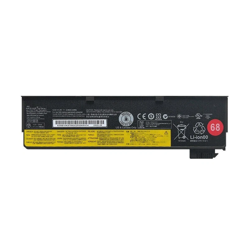 Batería x240 Original para Thinkpad T440 T440s T450 T450s T460 X250 X260 X270 Foto 3 de 4