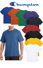 New Authentic Champion Men's Short Sleeves Classic Jersey Tee T0223 