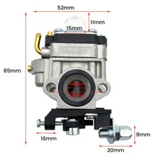 Carburatore universale 11mm Carb per decespugliatore 22cc 26cc 33cc 34cc 36cc