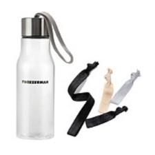 Tweezerman Water Bottle Bundle 3 Ribbon Hair Ties 1 Headband