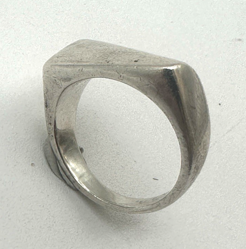 Georg Jensen Sterling Silver Ring #141 - Plaza - Henning Koppel - 第 3/10 張圖片