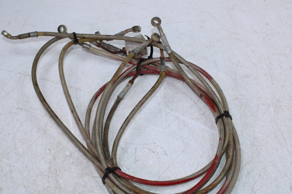 Juego de mangueras de freno 11-13 Polaris Rzr Xp 900 1911603 1911604 1911605 1911606 Foto 3 de 4