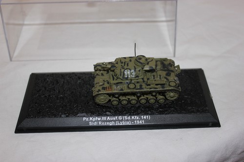 Char Panzer III Ausf.G SDKFZ 141 1/72 IXO - Modèle Militaire Libye 1941, Neuf En Boîte