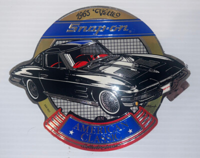 Snap-on 1963 Chevy Corvette American Classic Foil Sticker. Spruce Up Your Box!