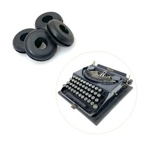 x4 New Rubber Feet for Monarch Typewriter Portable Replacement Part Vtg thumbnail