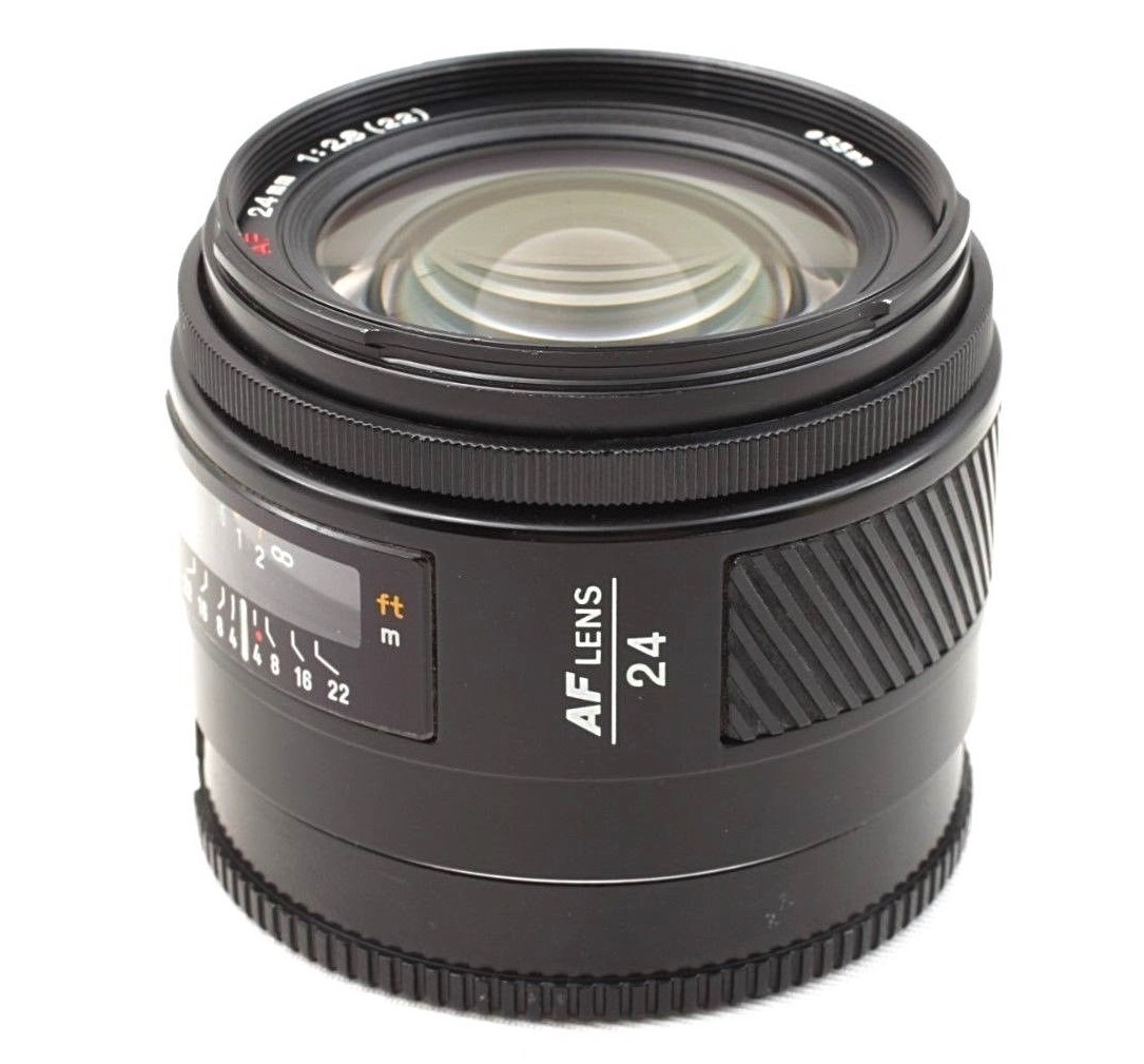 SONY α100 MINOLTA AF 24mm f2.8 Excellent+5】 Minolta AF 24mm f/2.8 Lens for Sony α, A mount