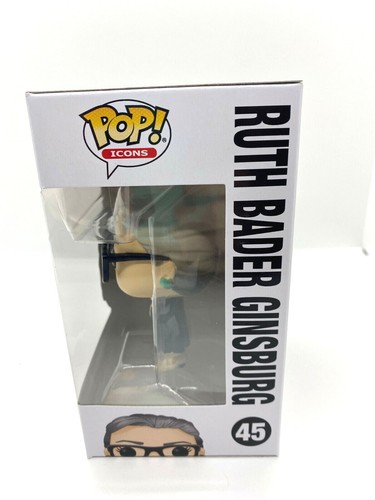 Funko Pop! Icons Ruth Bader Ginsburg American History Vinyl Figur 45 RBG - Bild 4 von 4