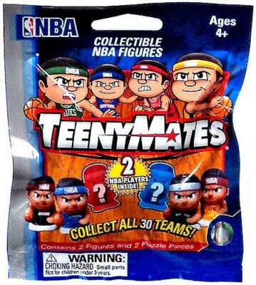 NBA TeenyMates Basketball Series 1 Dribblers Pack (Party Animal