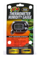 ZOO MED DIGITAL COMBO THERMOMETER HUMIDITY GAUGE - HYGOMETER -THERMOMETER -TH-31