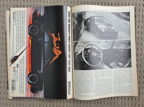 CAR and DRIVER Magazine Sept 1987 911 Turbo, Mustang, Bentley, DB4 Zagato - Picture 11 of 14