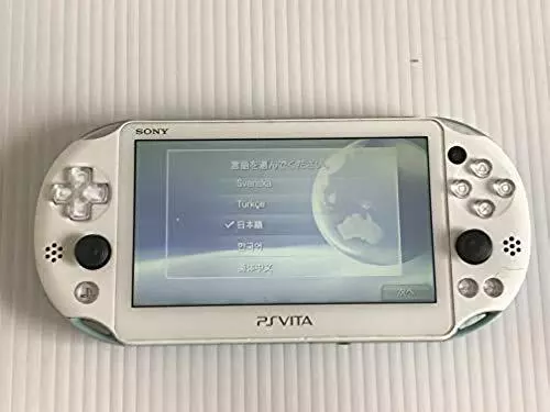 PS Vita Light Blue White PCH2000-ZA14 Wi-Fi Console Only Sony PlayStation Japan