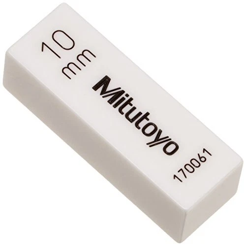 Mitutoyo Rectangular Gauge Block Ceramic Grade 1 10mm 613671-03