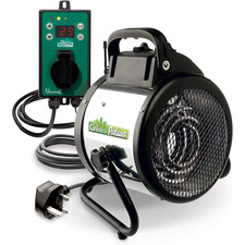Biogreen PAL 2.0 Palma Greenhouse Heater 2kW Silver