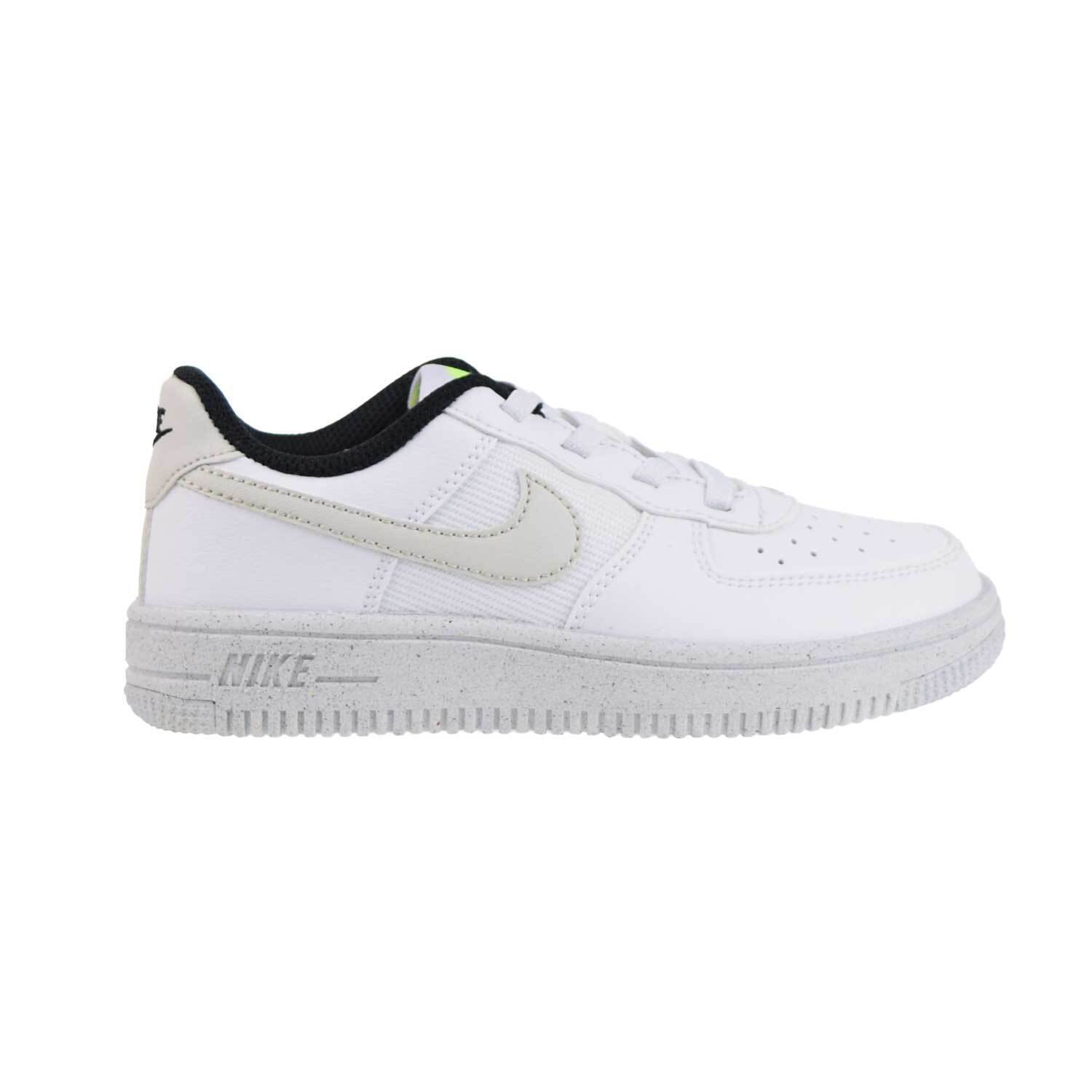 Кроссовки для маленьких детей Nike Force 1 Crater NN Белый/Светло-коричневый-Черный (DH8696 101)