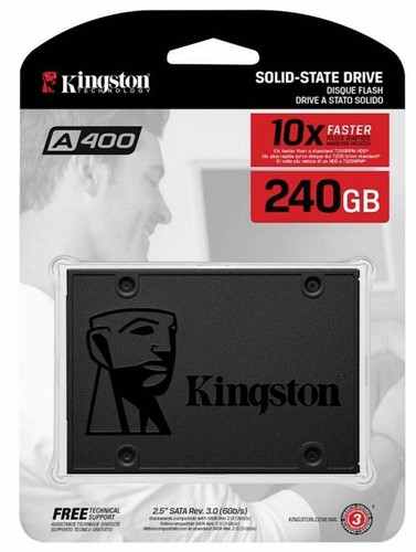 SSD 120GB 240GB 480GB Kingston A400 Internal Solid State Drive 2.5" SATA III PC - Picture 2 of 10