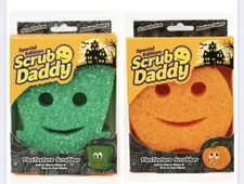 Scrub Daddy Fall Halloween Frankenstein, Pumpkin Gift New Limited Edition 2pks