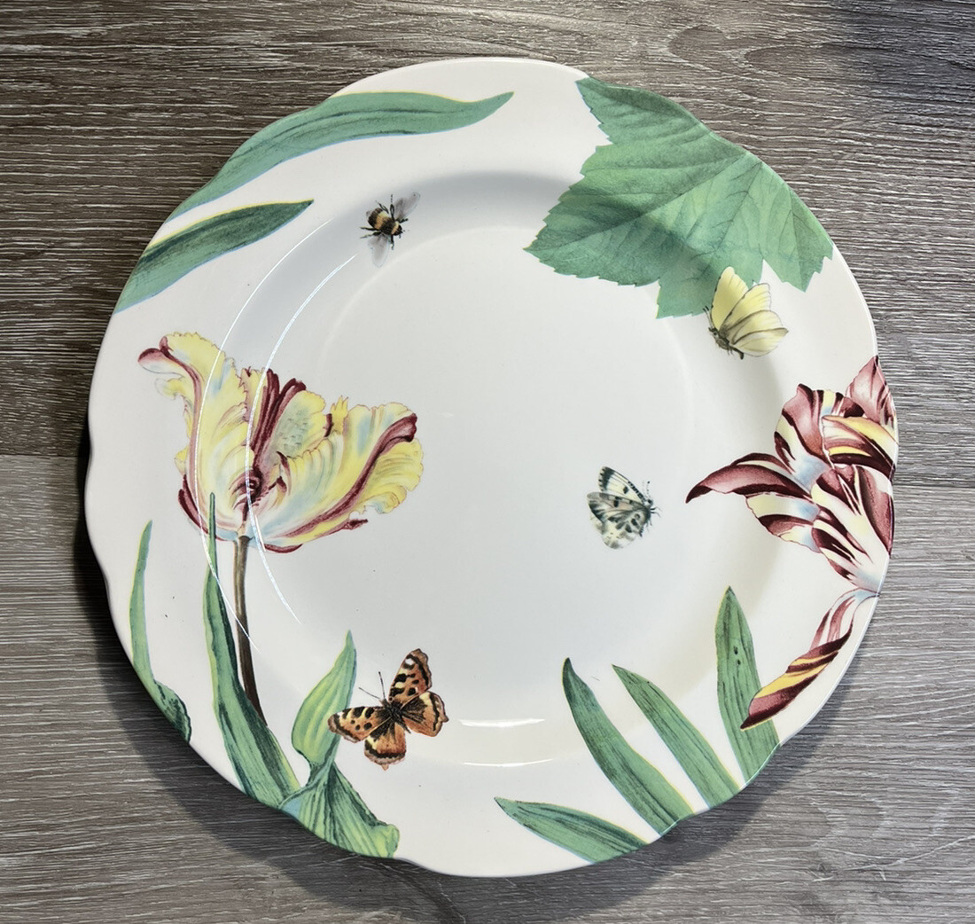 Floral Haven Spode Made in England Dinner Plate 10 3/8" Never Use for