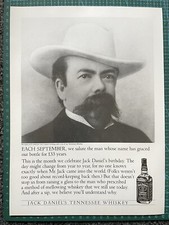 Jack Daniels A4 Poster/Zeitschrift Werbung Man Cave