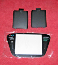 Sega Game Gear Glass Screen  Black battery covers new mint condition